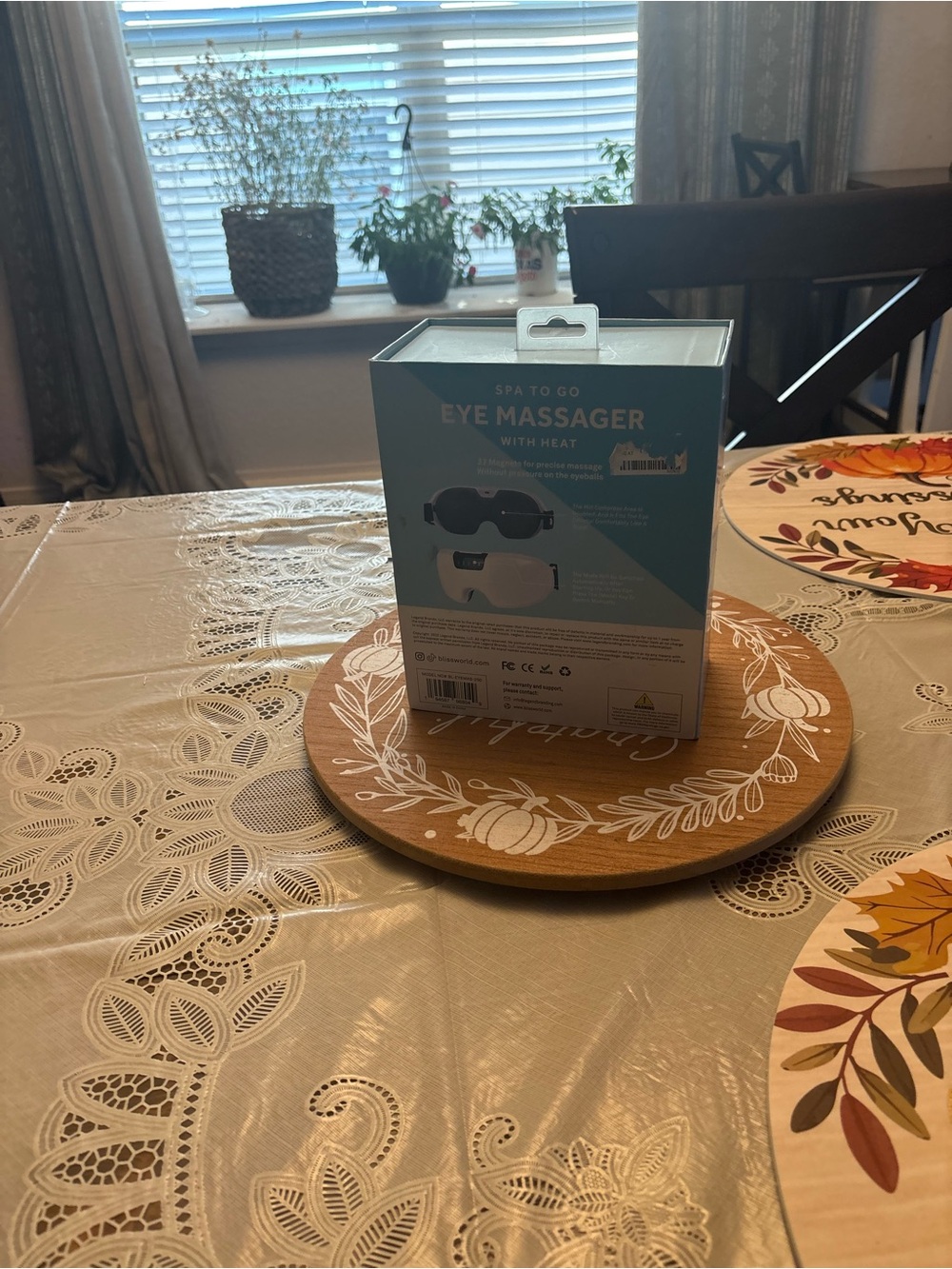 Eye Massager with Heat - Black